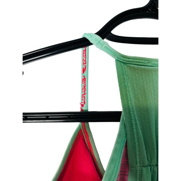 Lululemon Seafoam Green and Pink Workout Top Size  small - Picture 4 of 6